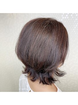 ヘアーアンドメイク ドレス(DRESS) 他店からの修正　白髪ぼかしカラー