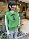 フェイスレイヤーボブ(お客様スタイル)