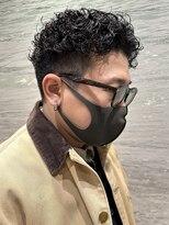 ヨシザワインク プレミアム 横浜 桜木町店(YOSHIZAWA Inc. PREMIUM)&nbsp;マスクに似合やんちゃハードパーマ