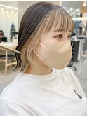 インナーカラーイヤリングカラーハイトーン×韓国【横浜】