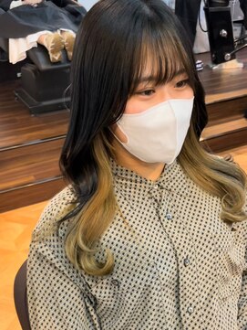 ヒョンミョン ライズバイレボ 柏西口店(hyon myon/RISEbyREVO) 大人ガーリー/モード/プリカール/S字ウェーブ[柏駅/韓国]