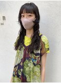 ゆるふわ大人可愛い♪20代30代ロングパーマ顔周りウルフレイヤー