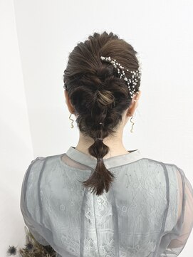 シアー(sheer) 《sheer /氏家》＃編み下ろし＃ダウンスタイル＃結婚式お呼ばれ