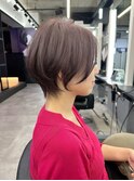 大人かわいい愛され小顔カット前髪ナチュラルショート美髪