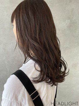 アーサス ヘアー デザイン 万代店(Ursus hair Design by HEADLIGHT) ダークブラウン×フェミニンロング_807L1543_2