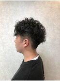 骨格補正パーマ
