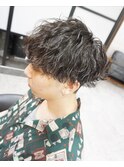 メンズカット/メンズパーマ/波巻きパーマ