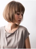 小顔マッシュのボブ