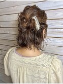ショートボブのお呼ばれアレンジ
