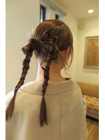ヘアー テクニカ(hair Technica) お呼ばれヘアセット　岡山/十日市/大元/岡南