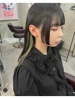 ヲタクに美容室は難しい。 姫カット×イヤリングカラー