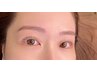 目元美人に！アイブロウワックス＆眉+まつげパーマ