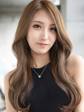 ホロン 池袋(HOLON) 池袋HOLON【くびれレイヤー/大人ロング/韓国/ベージュ】