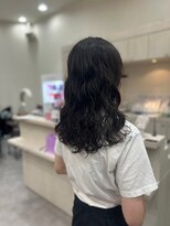 ヘアーワークス ボナ(HAIR WORKS bona.)&nbsp;大人のうる艶ケアパーマ 髪質改善Tr＋ケアカラー#3