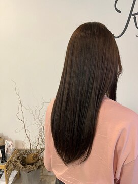レポヘアー(Repos hair) 20代30代大人可愛い髪質改善ダークブラウントリートメント
