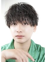 オーシャントーキョー 心斎橋(OCEAN TOKYO WEST)&nbsp;ツイストスパイラル波巻きスパイラルパーマセンターパートウルフ