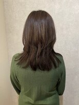 ウィスプ 赤羽店(wisp)&nbsp;上品さ漂う冬カラー×レイヤーカット 髪質改善トリートメント#2