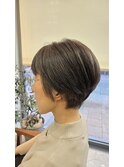 シルエットすっきりショートスタイル
