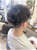 《見附　今町》メンズパーマ　刈り上げ