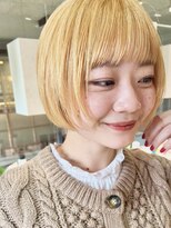 インカント バイ ハンズ incanto by hands&nbsp;ミルクティーベージュの丸みボブ