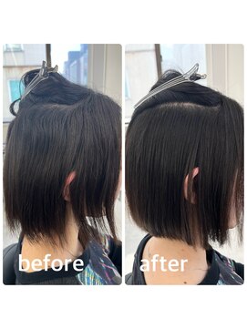 エイトサッポロ 札幌大通り店(EIGHT sapporo) 美髪縮毛矯正(リタッチ)