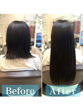 エクステ専門店 カシェット(Cachette) 編み込み×シールMIX