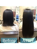 エクステ専門店 カシェット(Cachette) 編み込み×シールMIX