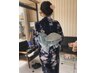 【花火シーズン限定】浴衣着付&ヘアセット ¥6600