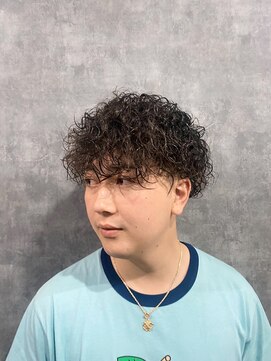 メロウメンズライン 神戸三宮(mellow men's line) プードルパーマ