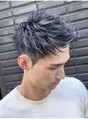 メンズベリーショートスタイルホワイトメッシュ【下北沢/men's】