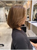 愛され顎ラインボブアンニュイ色気色っぽボブウェーブボブ