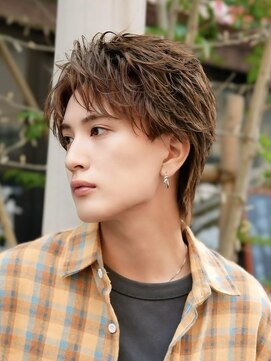 オーシャントーキョーウエスト 心斎橋 (OCEAN TOKYO WEST) ニュアンス毛流れフェザーショートセンターパートウルフ