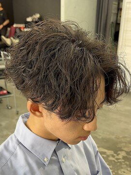 エデアンホンテン メンズサロン(EDEAN 本店 （旧：EDEAN 上通）) 熊本メンズサロンシャドウパーマ波巻きパーマ波巻きスパイラル