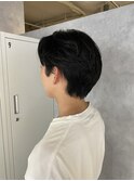 毛流れセンターパート