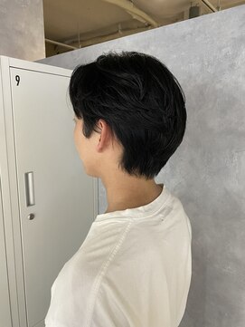 モク(mok) 毛流れセンターパート