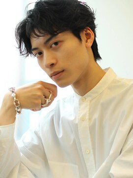 フェザーパーマ/大人男子/池袋メンズカット