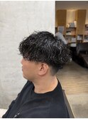 波巻きツイストスパイラルパーマ