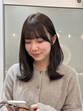 シア 綾瀬店(SHEER) グレージュカラー＋ナチュラルレイヤー