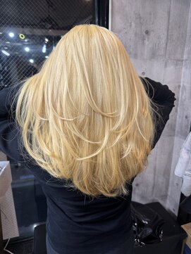 ラフ(LAFF) #前髪#アンブレラカラー#こなれミディ#イメチェン