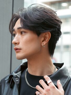 リップス 天神(LIPPS) 【LIPPS天神】センターパート　ワックスなし簡単スタイリング