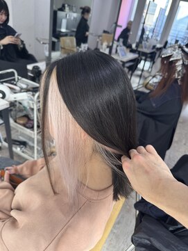 プライズ 所沢プロぺ通り店(prize) 20代30代◎インナーカラー×ホワイトベージュ所沢