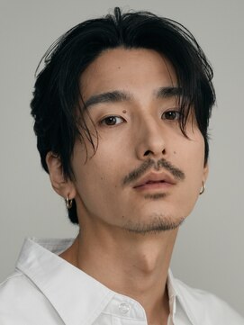 レタッチバイフィフス(RETOUCH by fifth) センターパートニュアンスパーマワンカールパーマ韓国コンマヘア