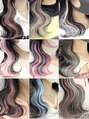 エル ヘアサロン なんば店(eL) デザインエクステ大得意です!色決まらない~って方もお任せ♪