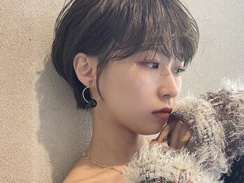 メイカ(MEIKA)の写真/＜スタイル長持ち★デザインカット+ショートスパ ￥5500＞こだわりに応える個性輝くMEIKAのショートカット◎