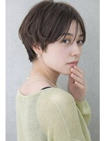 サーカス バイ ビュートリアム 青山(CIRCUS by BEAUTRIUM)&nbsp;前髪長め　丸み　手入れ簡単　マッシュショート　ヘアスタイル