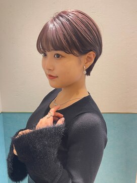 ロンド レイ 立川(Lond Ray) ハンサムショート/丸みショートボブ/20代30代40代50代/顔周り