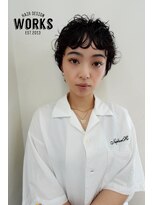 ワークス ヘアデザイン(WORKS HAIR DESIGN)&nbsp;ショートウルフパーマ