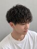 《メンズ人気No.1》カット+波巻きパーマorツイストスパイラルパーマ ¥11000