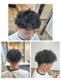 フラッグ バイ ヘッドライト 名古屋金山店(FLAG by HEADLIGHT) #メンズパーマ#大人ショート#メンズショート#ツイストスパイラル
