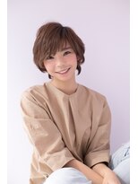 ヘアーアンドファッションシオミエイチ (hair＆fashion shiomi H) 【shiomi H】全方位可愛い、美シルエットショート